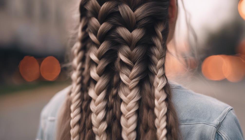 trendy braided hairstyle tutorial
