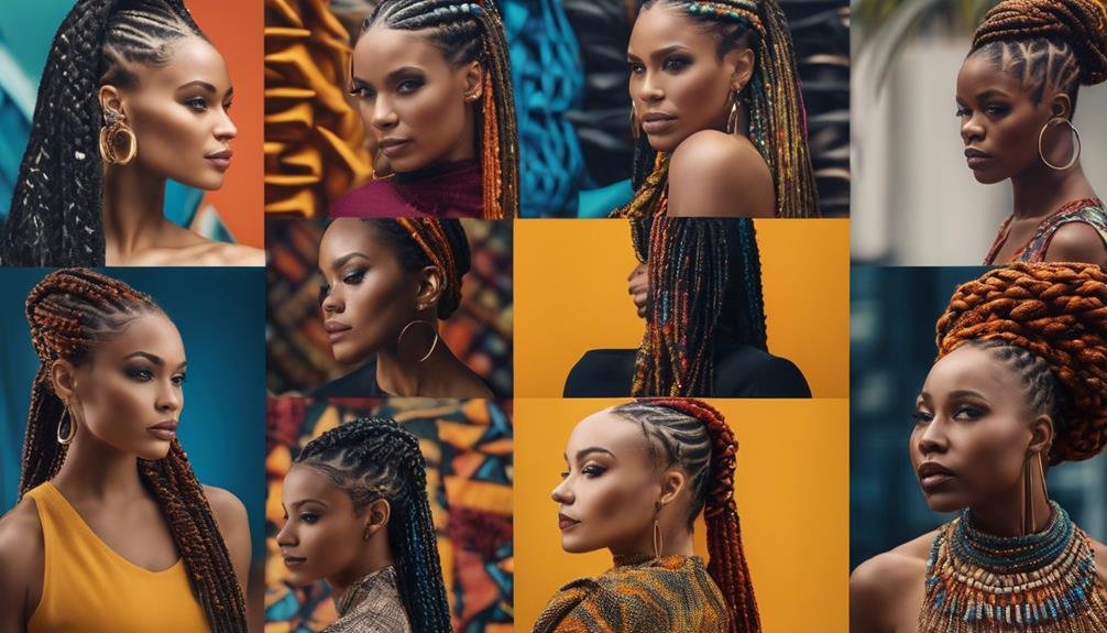 celebrity cornrow hairstyle inspiration