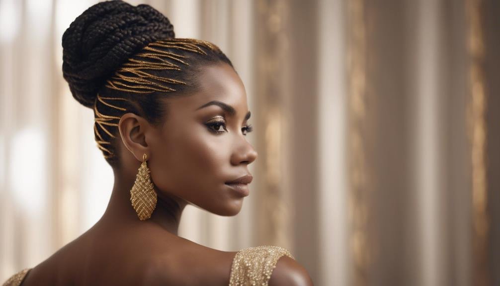 stylish braids for events