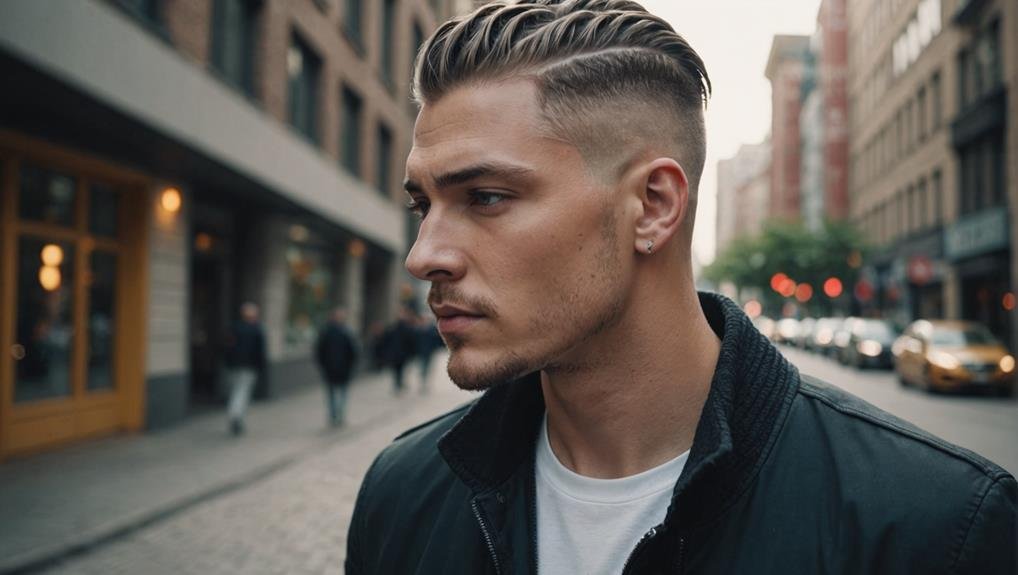 unique hairstyle with detail