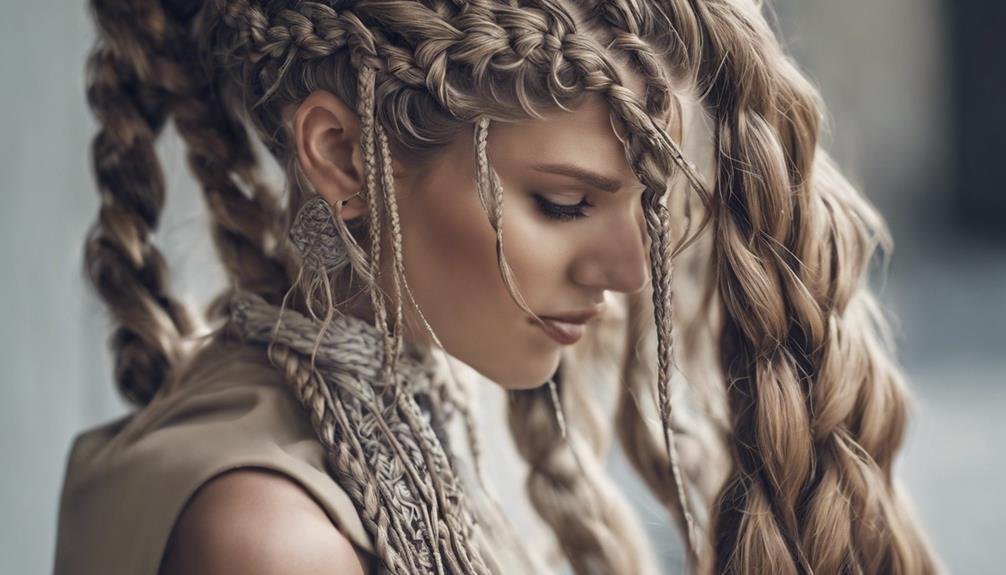 creative and detailed hairstyles