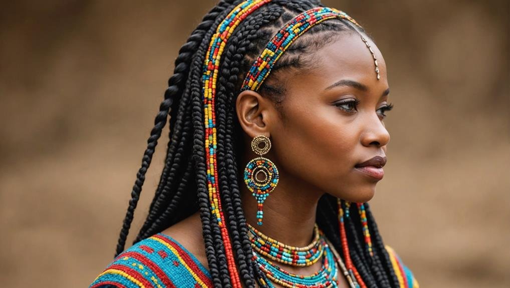 intricate fulani braid patterns