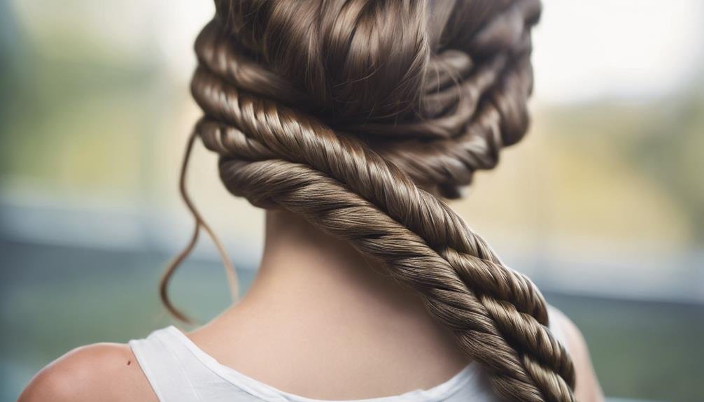 intricate rope braid design