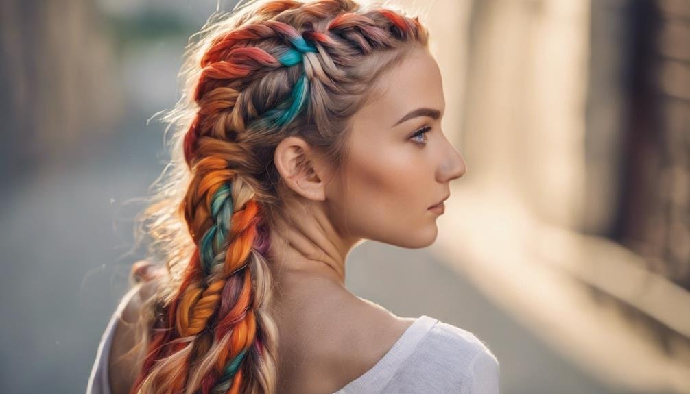 unique braided hair ideas