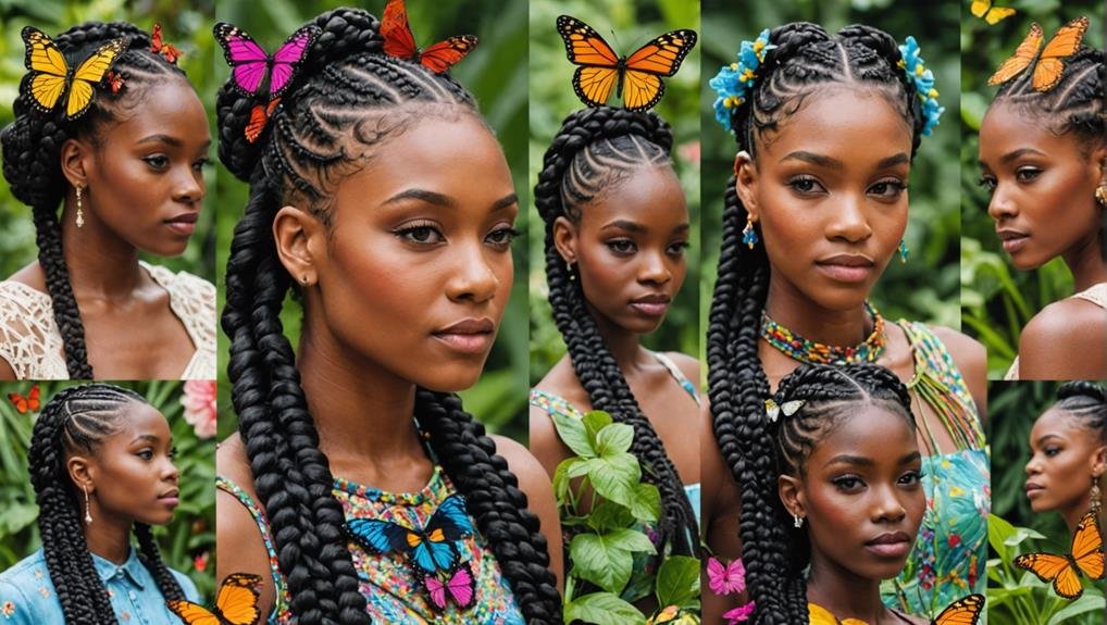 butterfly braids for inspiration