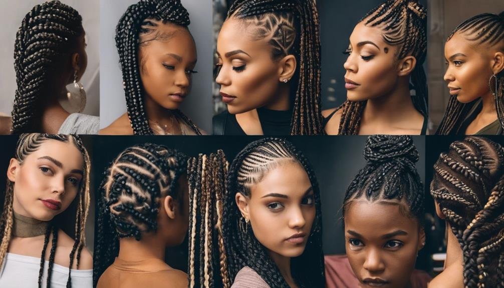 intricate cornrow hairstyles guide