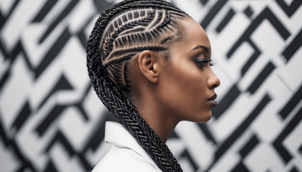 stylish braided hairstyle trend