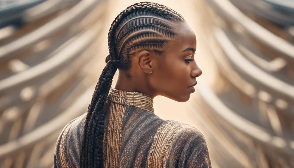 stylish cornrow hairstyles showcased