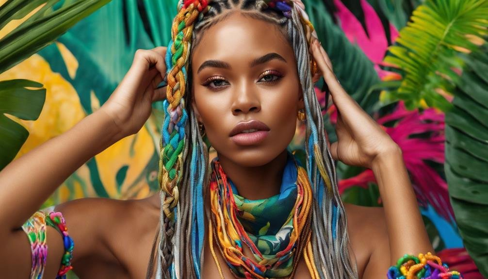 stylish hair for rapper