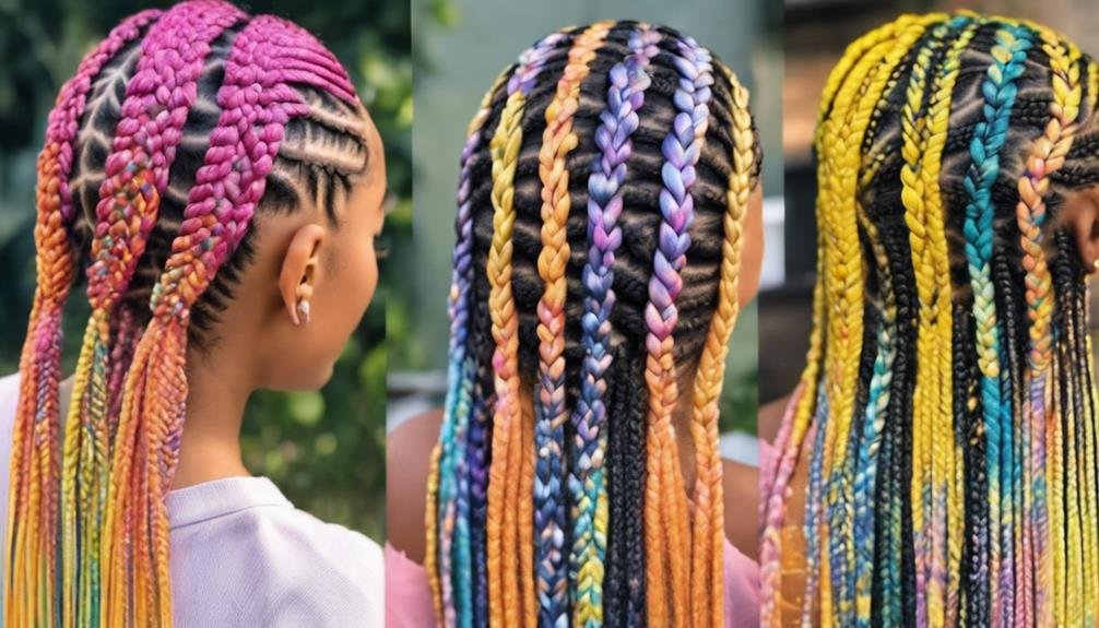 stylish lemonade braid options