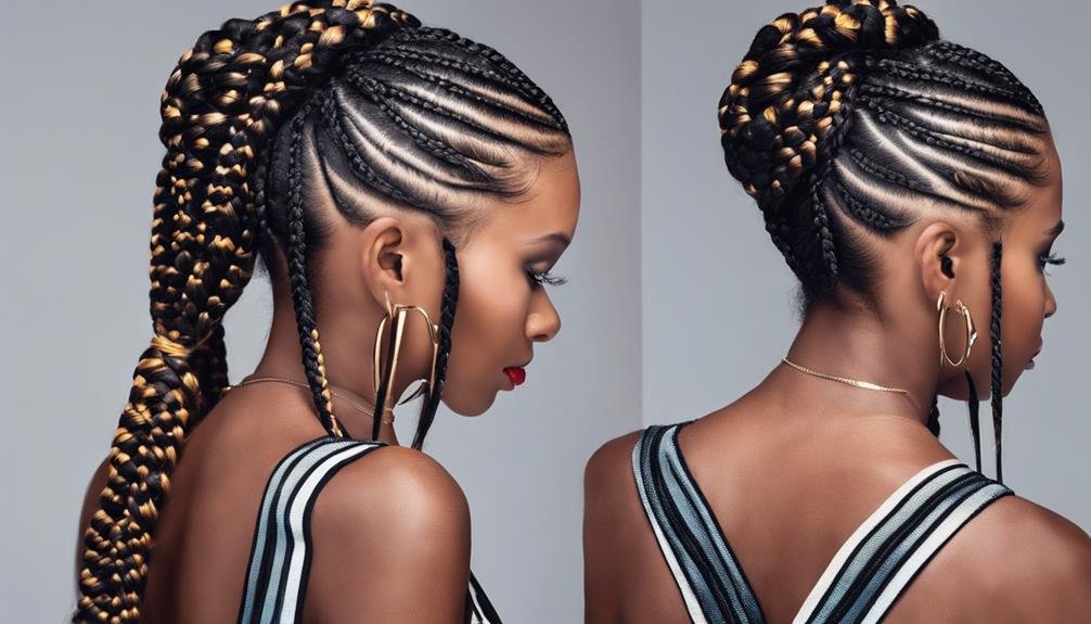 trendy hair styling technique